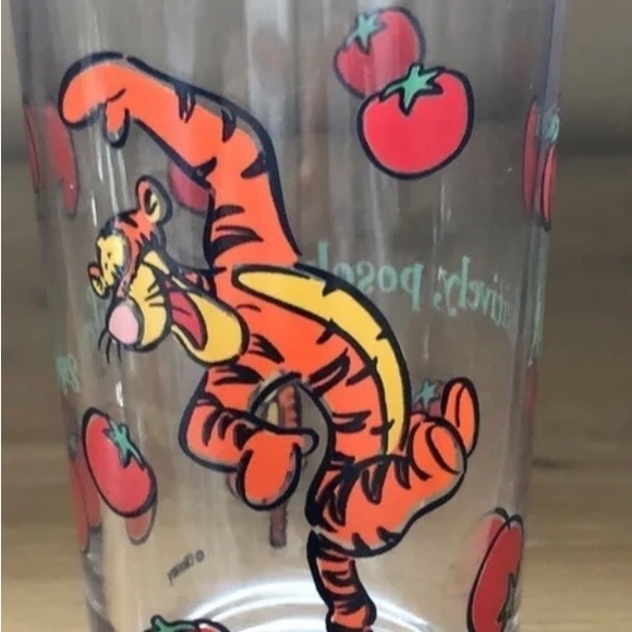 Vintage Pooh and friends 3 juice glasses - Picture 8 of 10